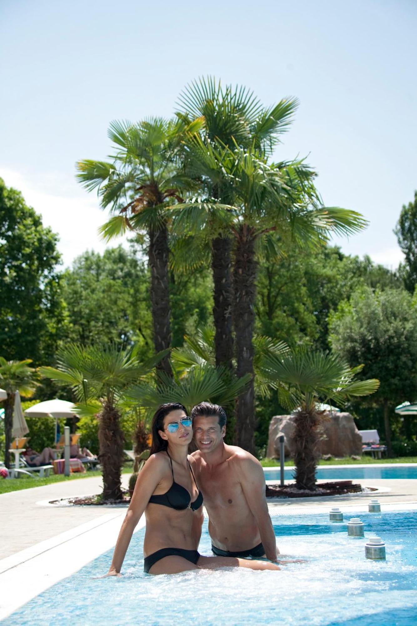 Hotel Harrys' Garden Abano Terme Esterno foto